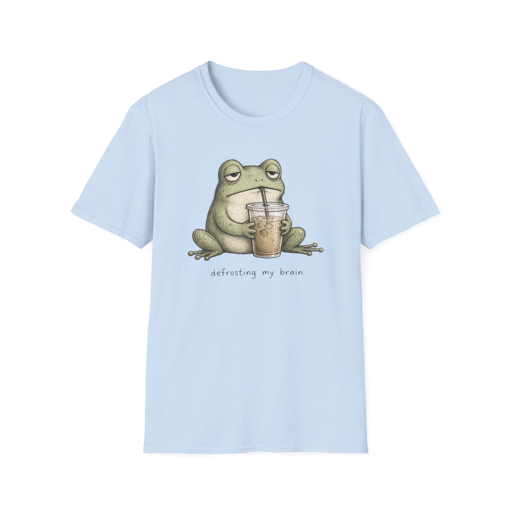 “Defrosting My Brain” Frog T-Shirt