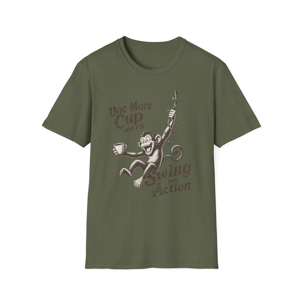One More Cup Monkey T-Shirt