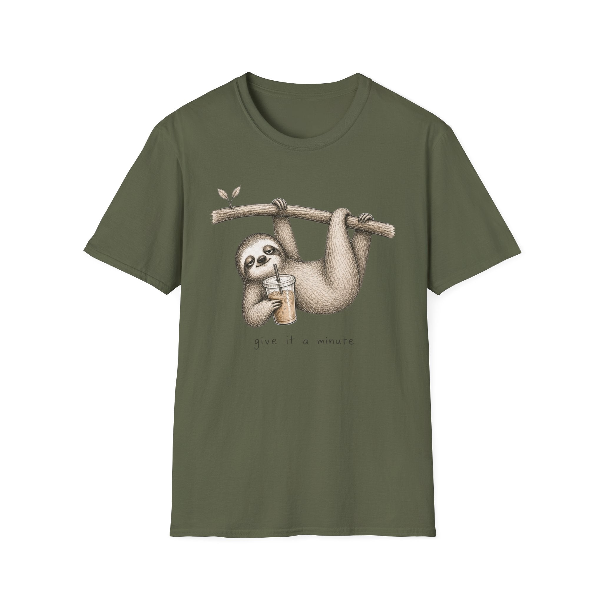 Sloth “Give It A Minute” T‑Shirt