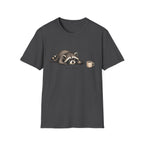 Raccoon 'Send Coffee' T-Shirt