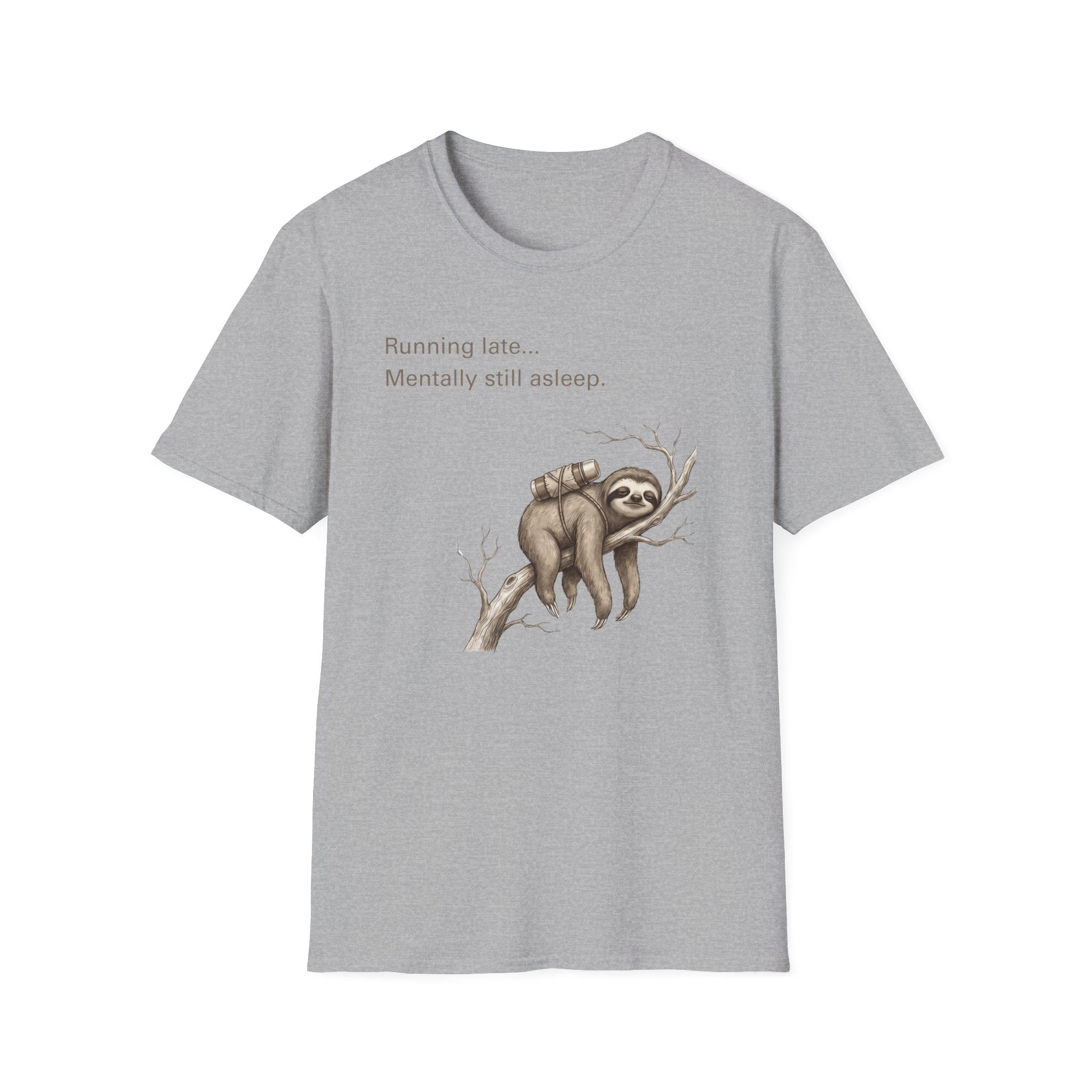 Sloth "Mentally still asleep" T‑Shirt