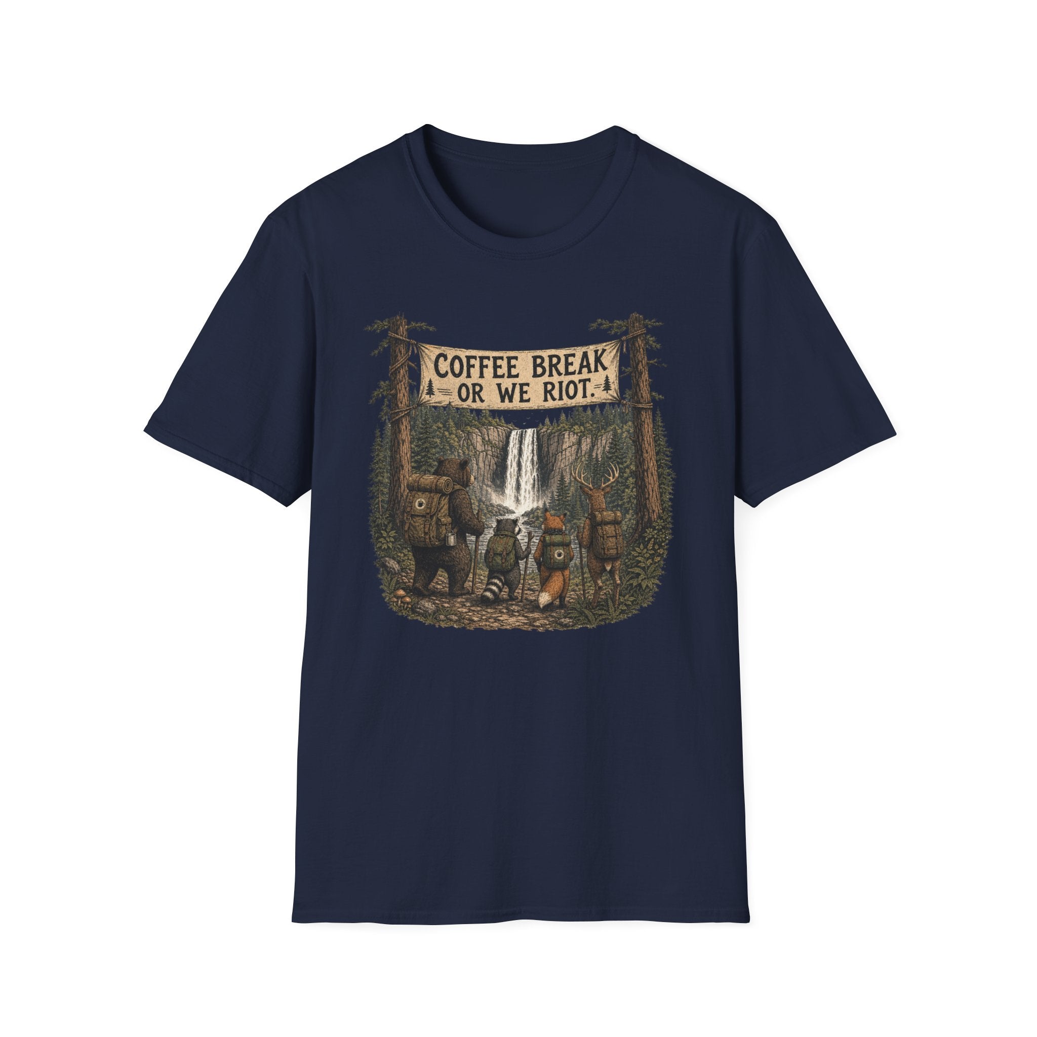 Coffee Break or We Riot T-Shirt