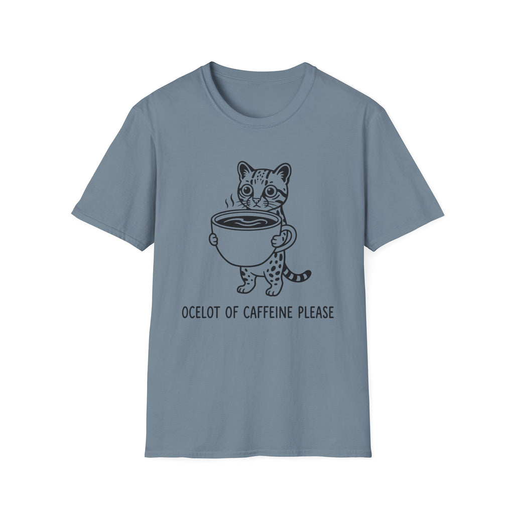 Ocelot of Caffeine T-Shirt