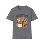 Elephant Morning Coffee T-Shirt