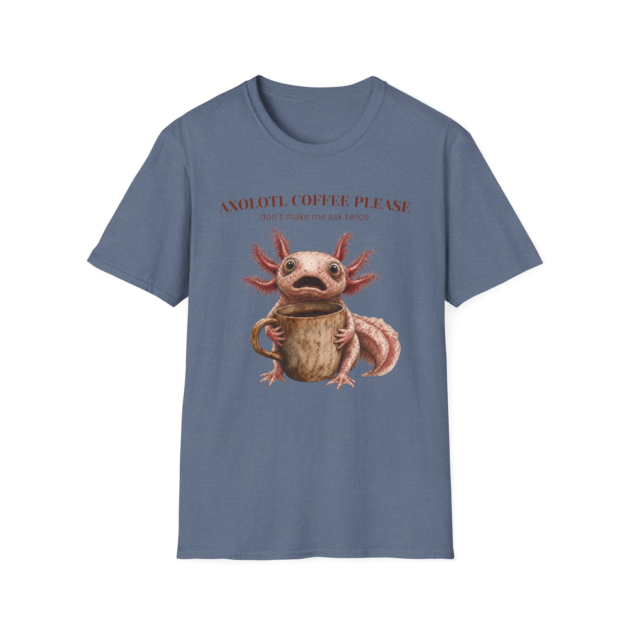 Axolotl Coffee Please T-Shirt