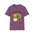 Elephant Morning Coffee T-Shirt
