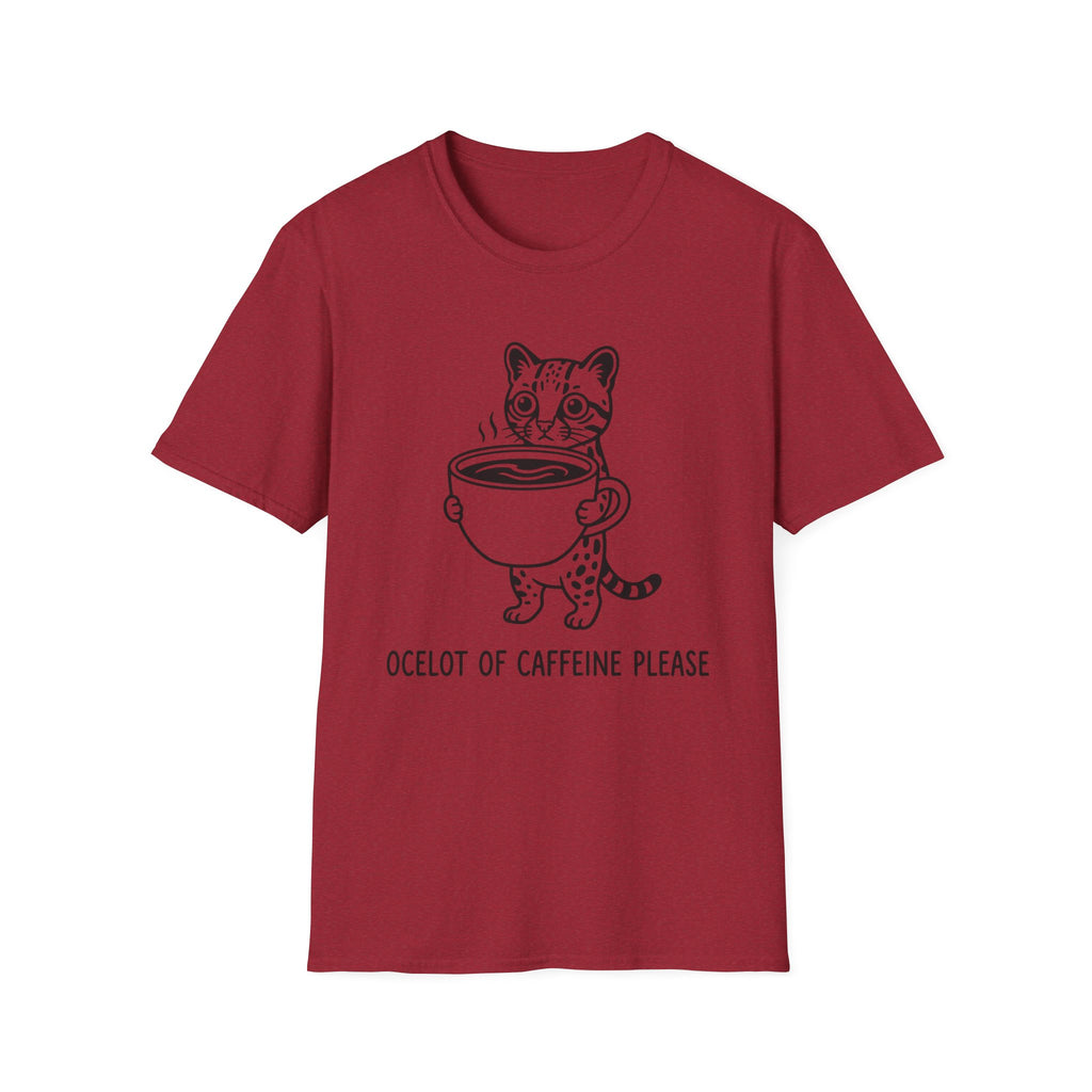 Ocelot of Caffeine T-Shirt