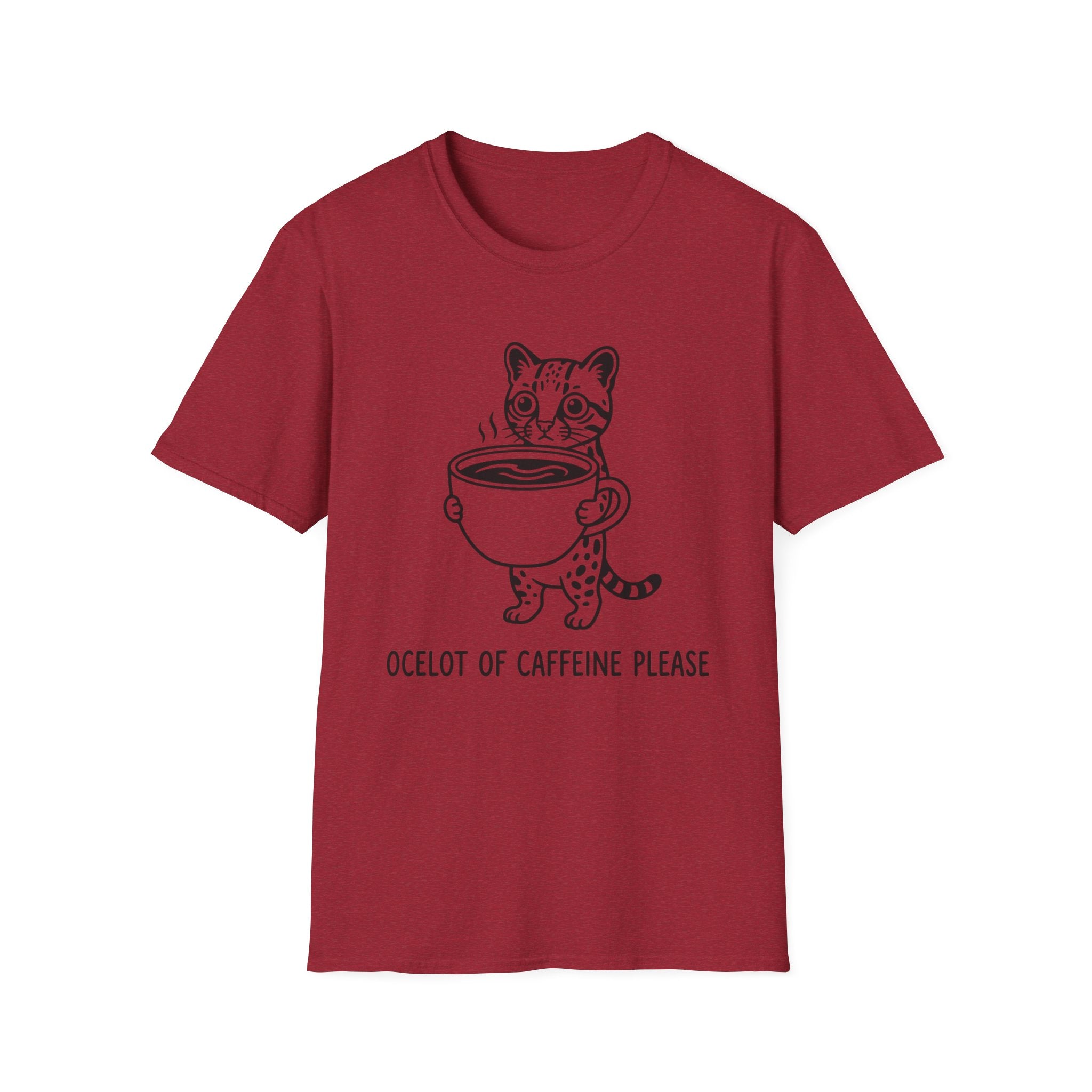Ocelot of Caffeine T-Shirt