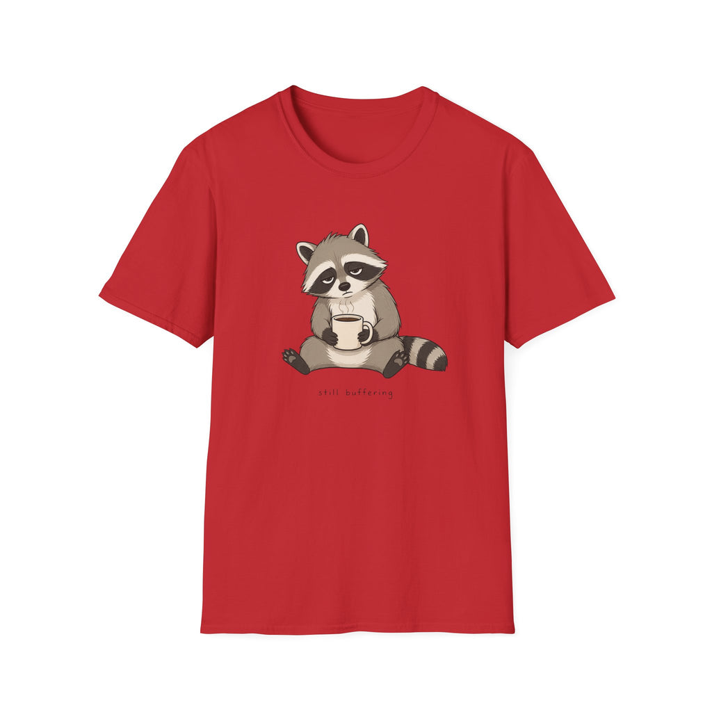 Raccoon Still Buffering T-Shirt
