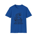 “Hiss-terically Under-Caffeinated” Snake T-shirt