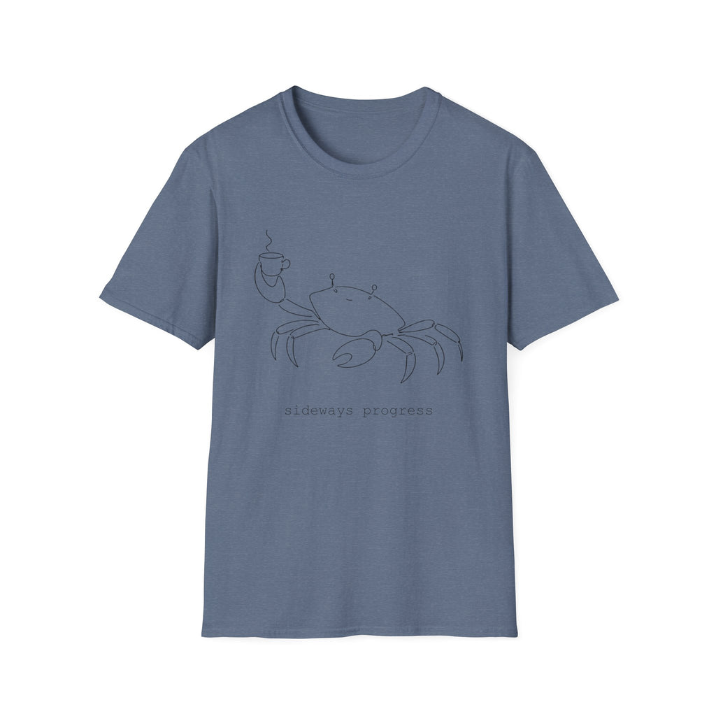 Crab Line Art T-Shirt