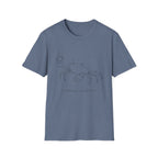 Crab Line Art T-Shirt