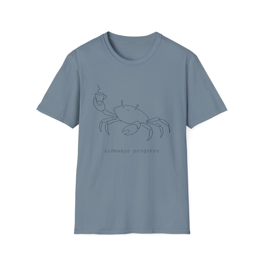 Crab Line Art T-Shirt