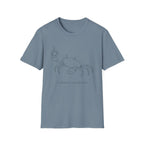 Crab Line Art T-Shirt