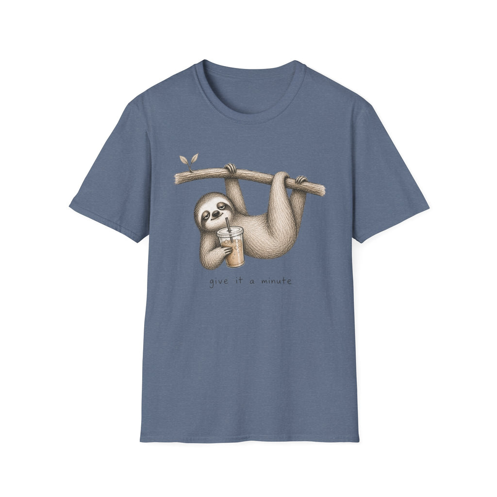 Sloth “Give It A Minute” T‑Shirt