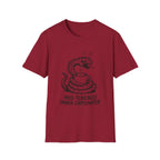 “Hiss-terically Under-Caffeinated” Snake T-shirt