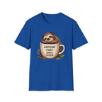 Sloth "Caffeine First, Naps Later" T-Shirt