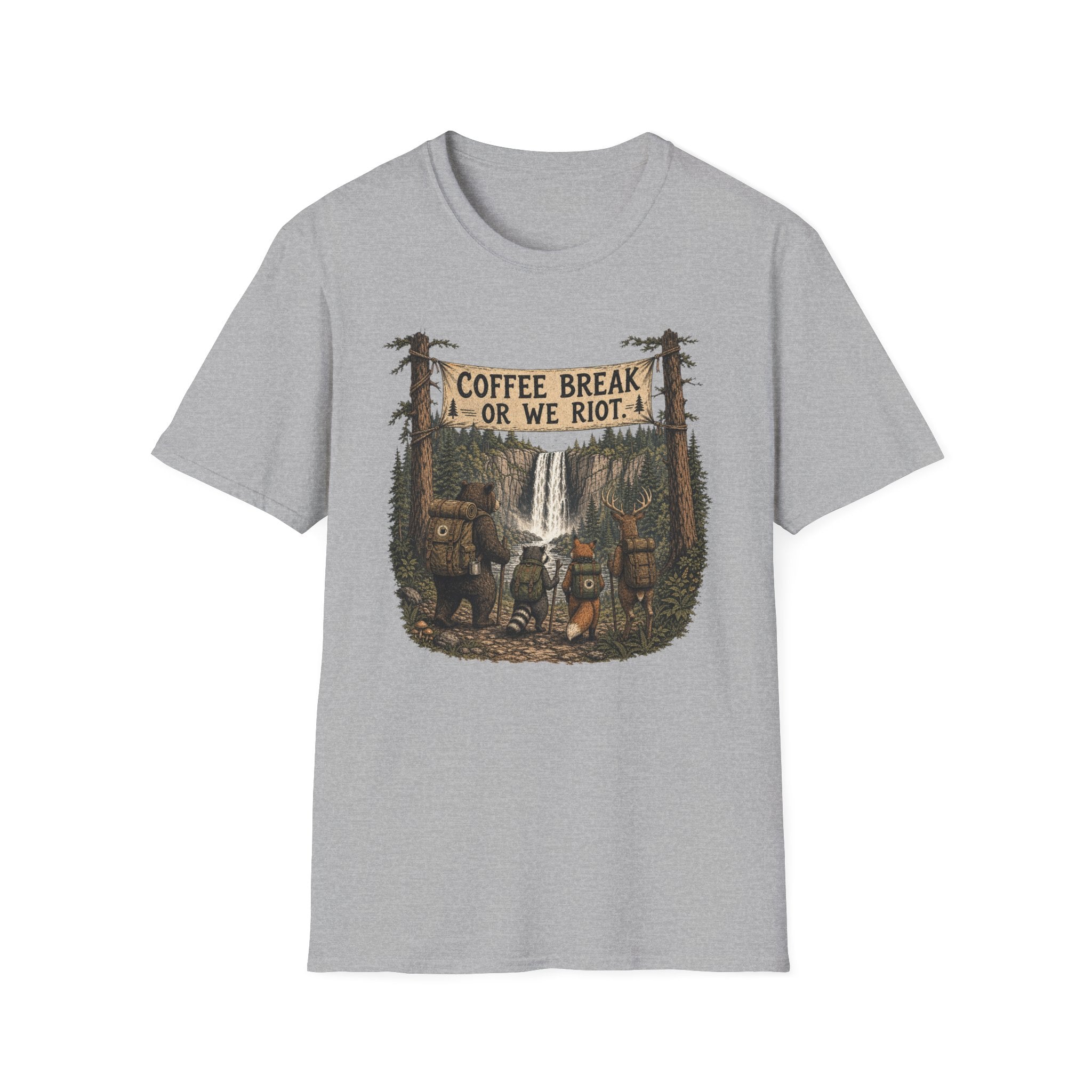 Coffee Break or We Riot T-Shirt
