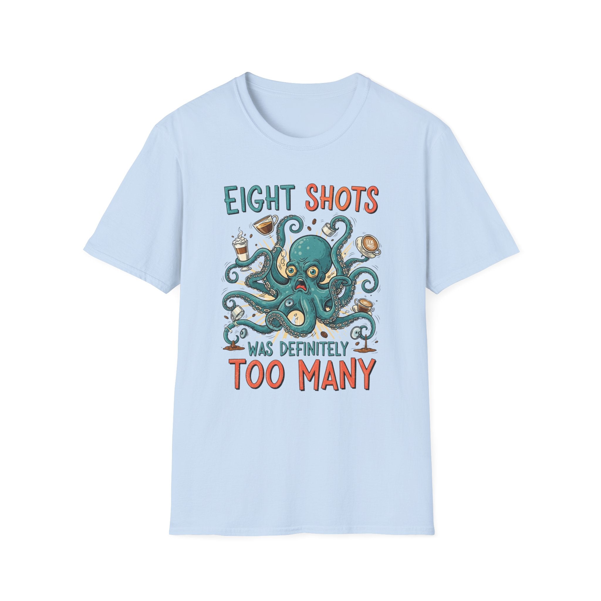 Eight Shots Octopus T-Shirt