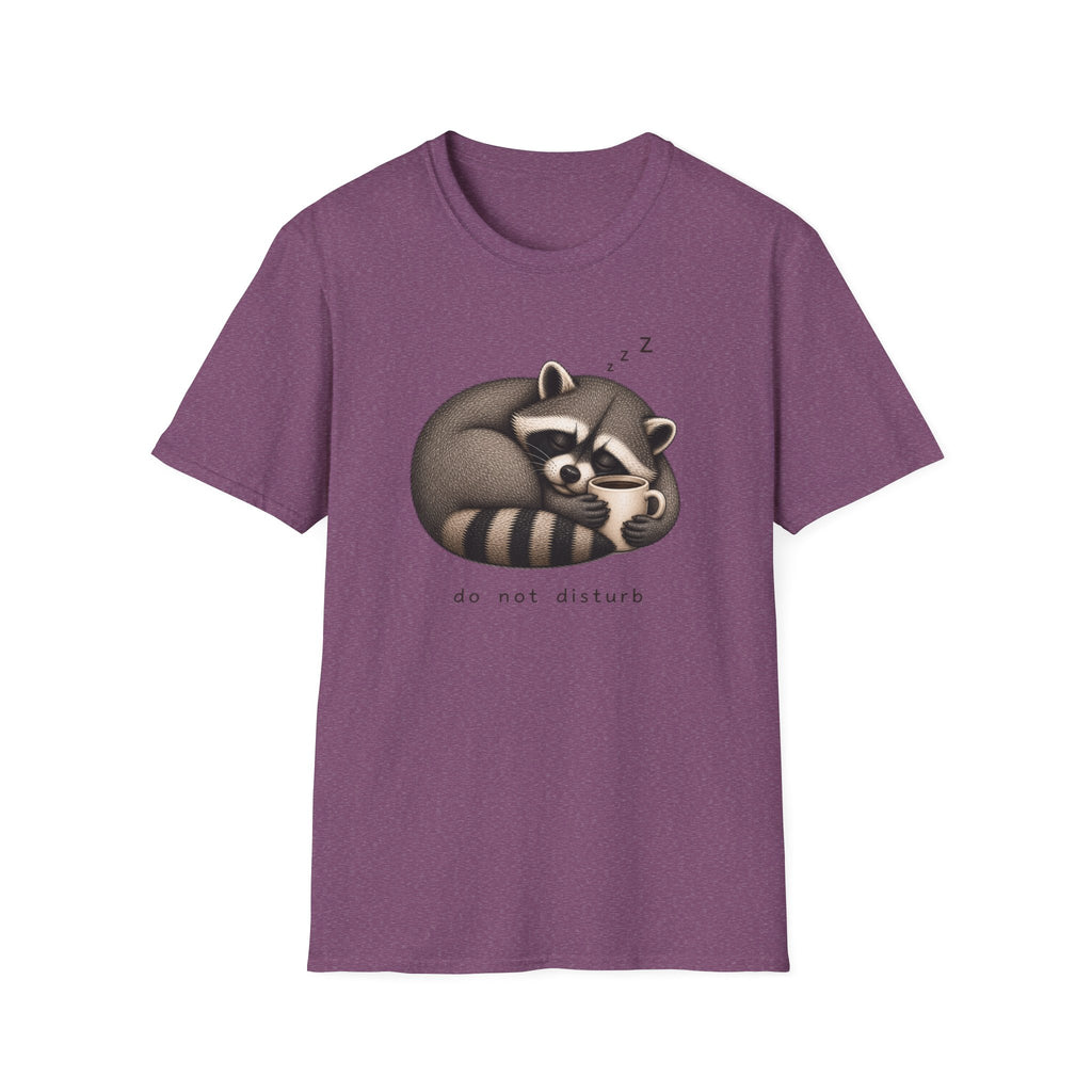 Sleeping Raccoon "Do Not Disturb" T-Shirt