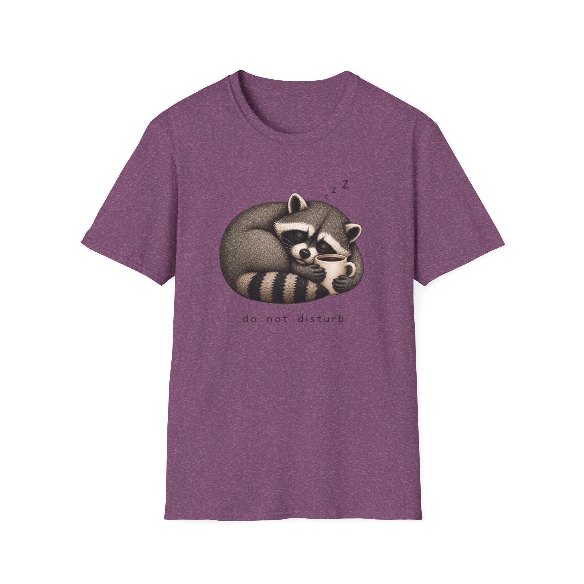 Sleeping Raccoon "Do Not Disturb" T-Shirt