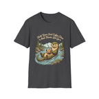 Otter Holding Iced Coffee T-Shirt