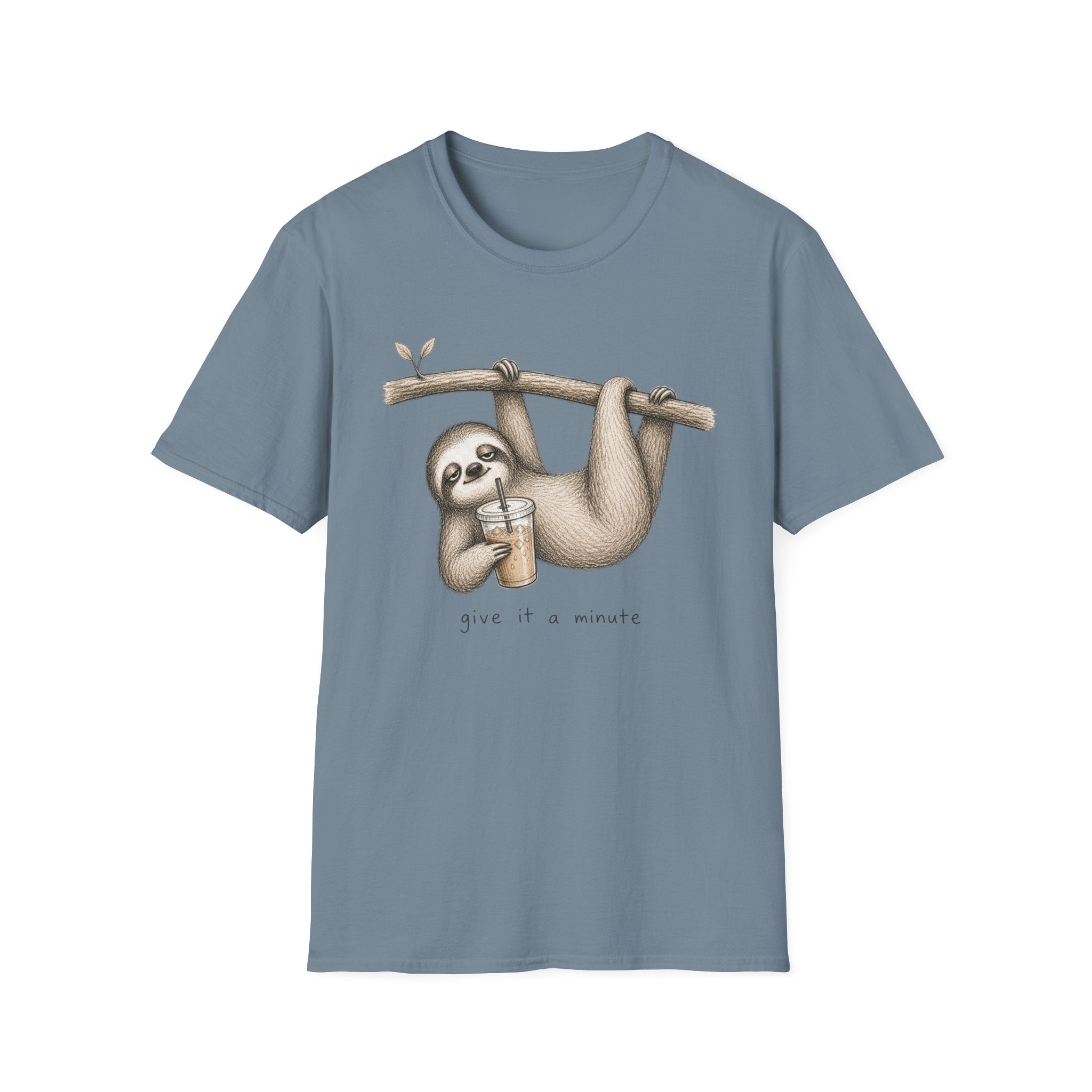 Sloth “Give It A Minute” T‑Shirt