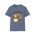 Elephant Morning Coffee T-Shirt