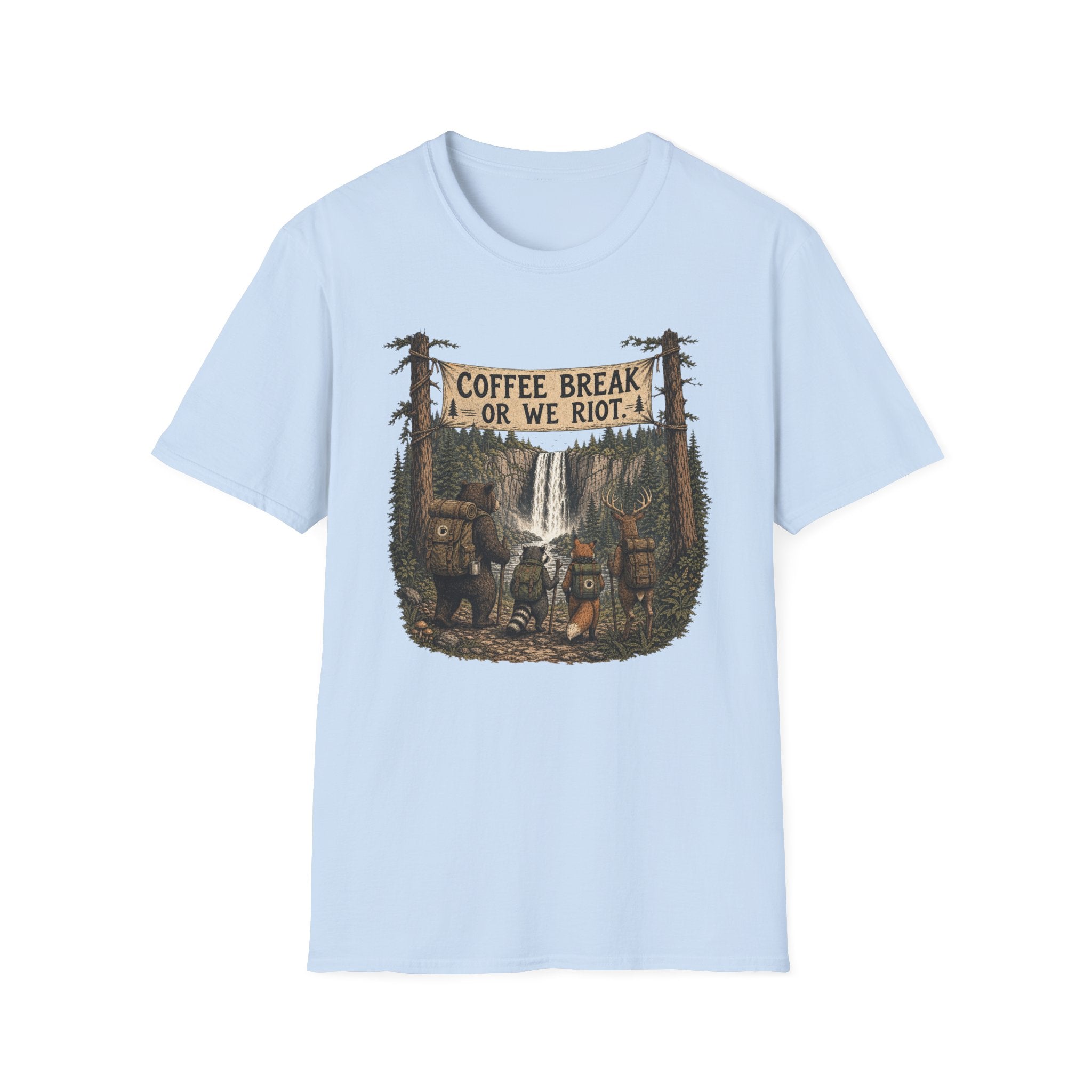 Coffee Break or We Riot T-Shirt