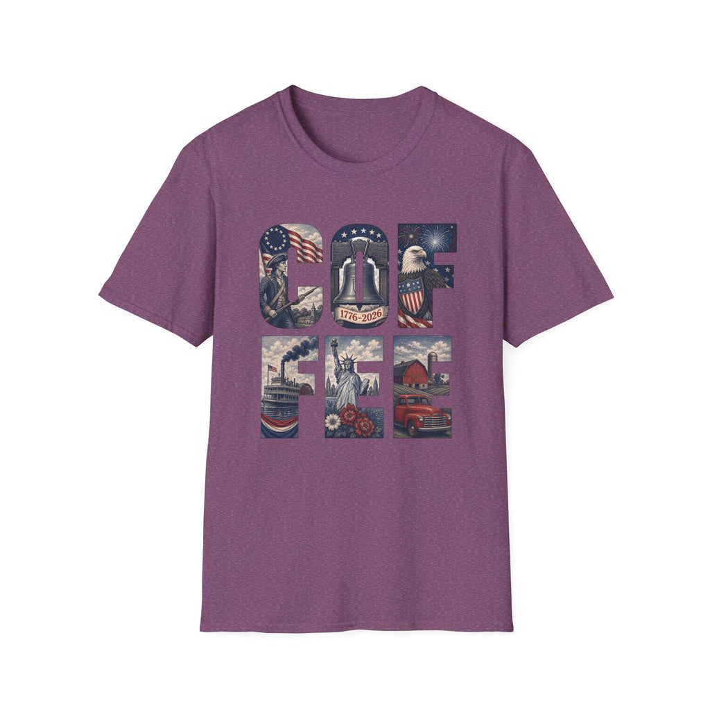 Coffee Patriotic USA T‑Shirt