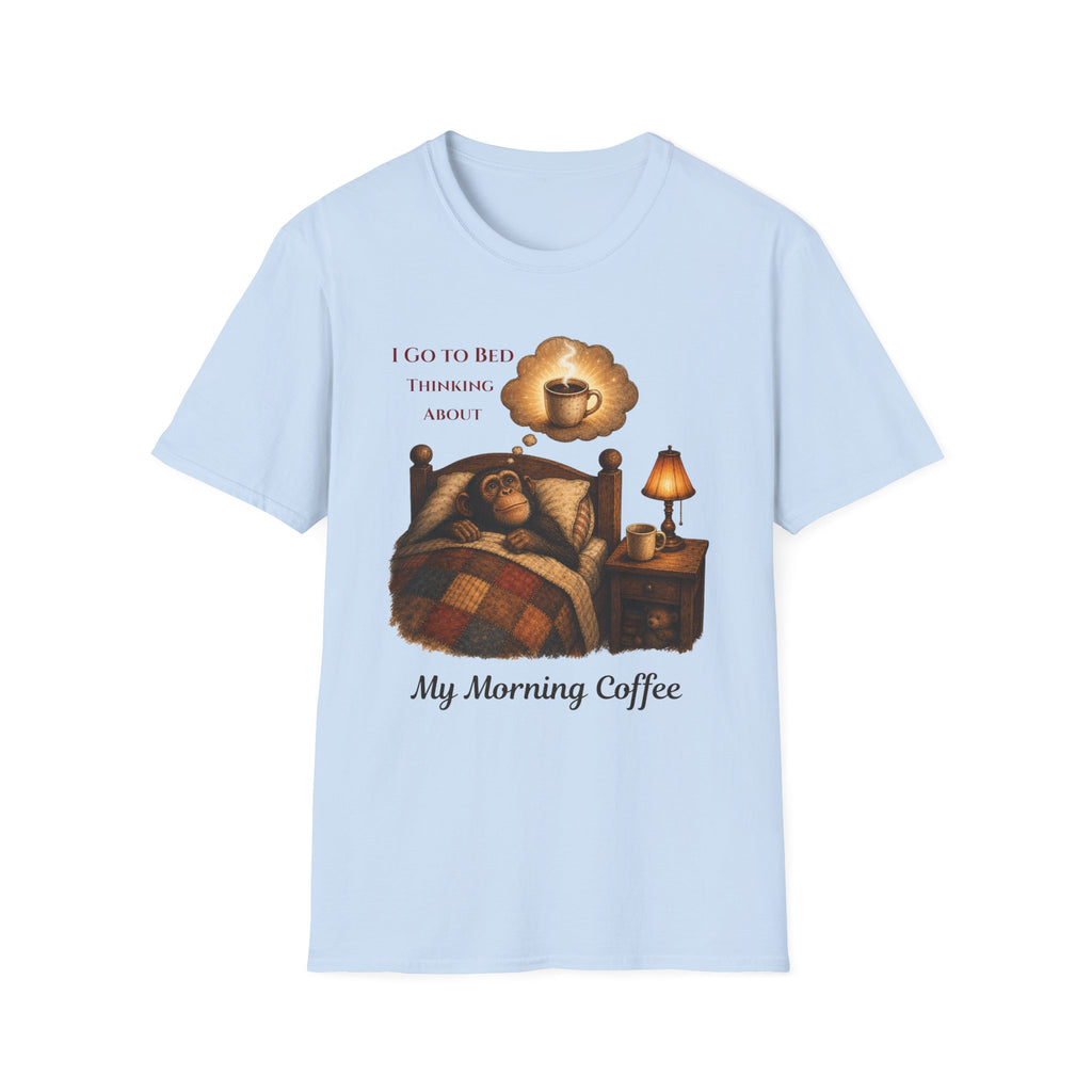 I Go To Bed Coffee T-Shirt