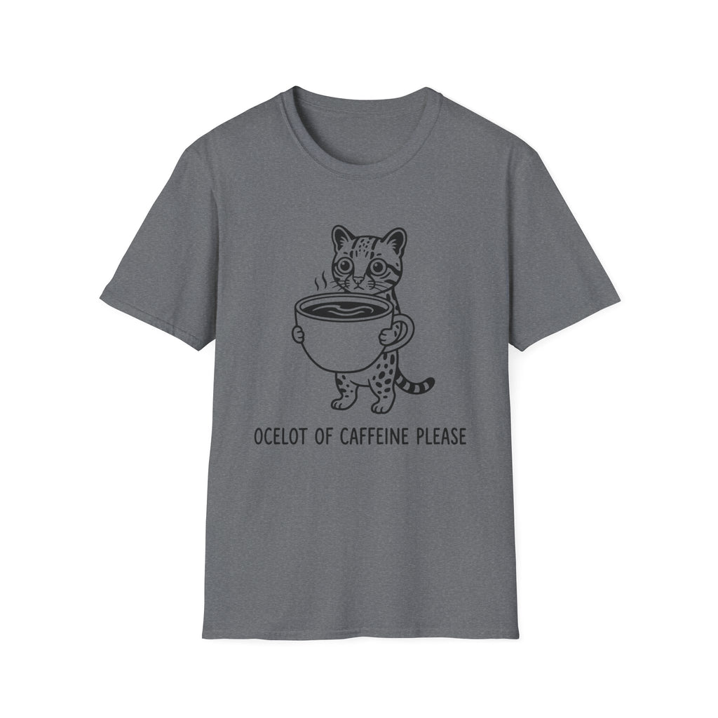 Ocelot of Caffeine T-Shirt