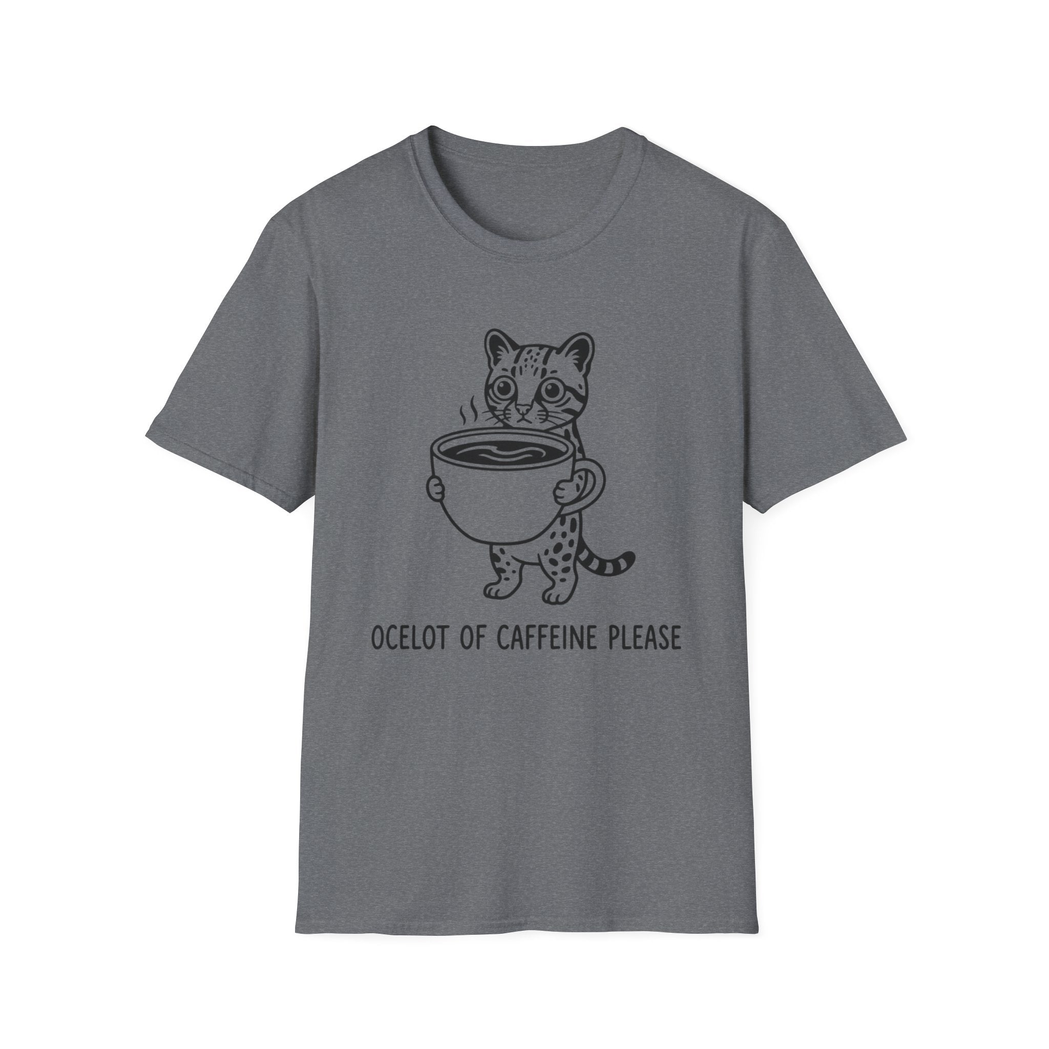 Ocelot of Caffeine T-Shirt