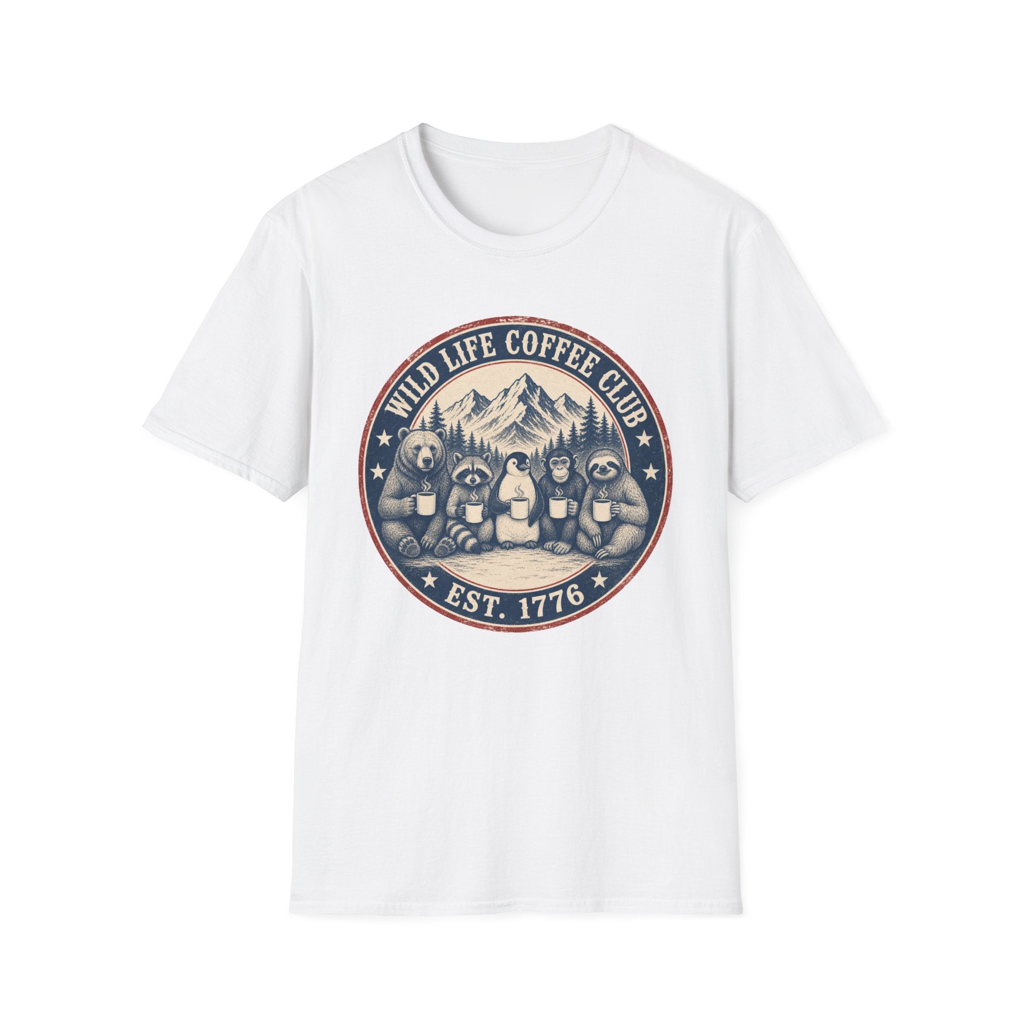 Wild Life Coffee Club 1776 T-Shirt