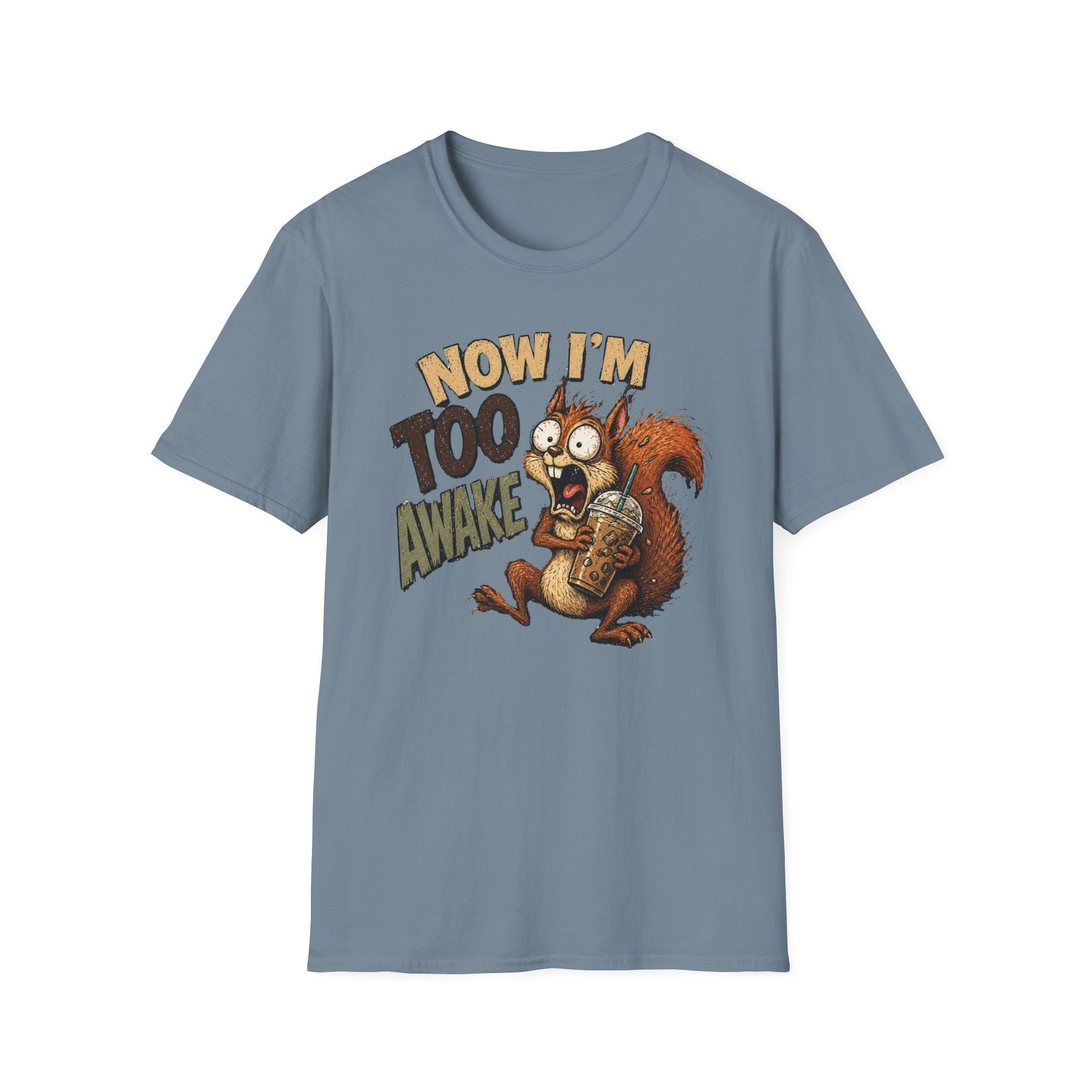Too Awake Squirrel T-Shirt