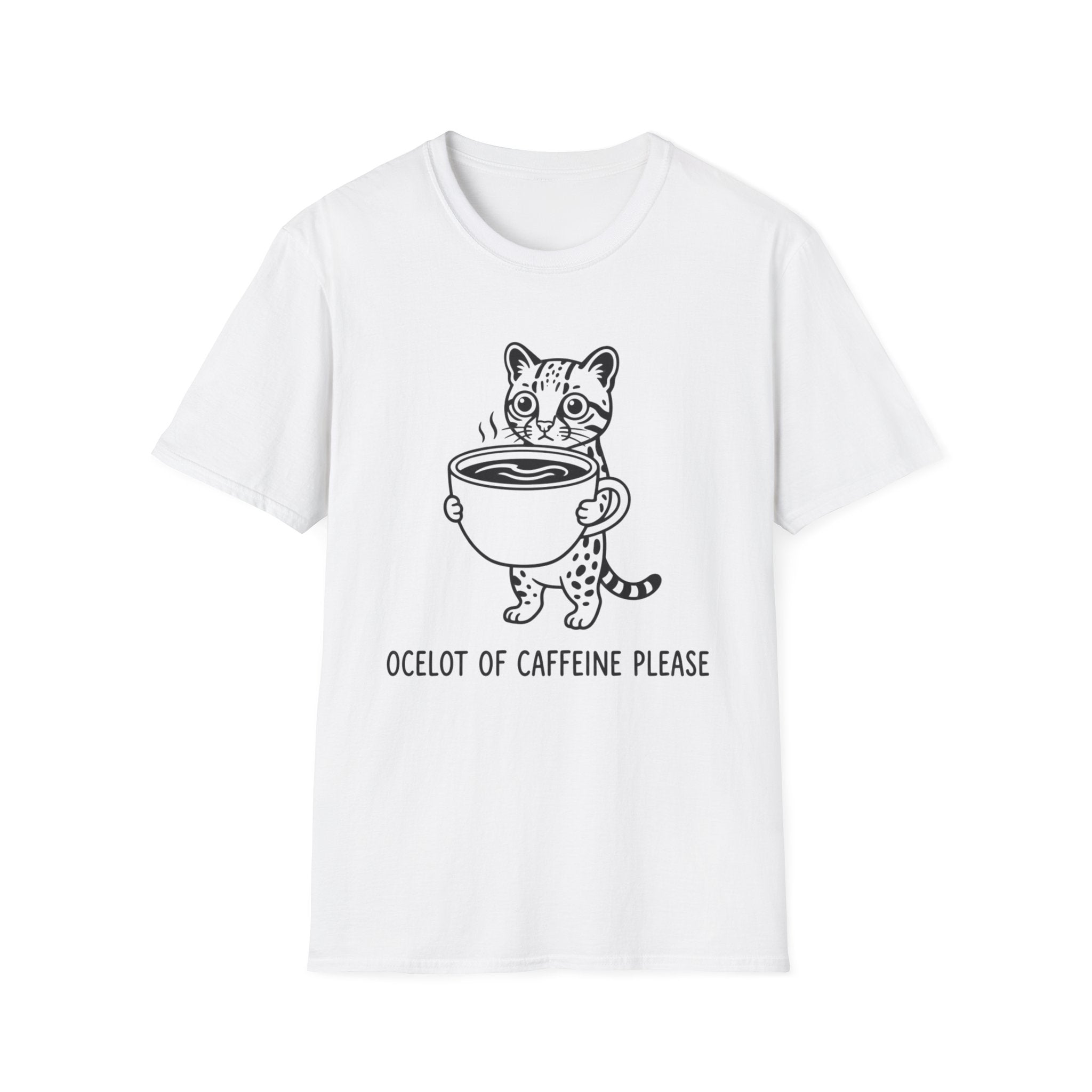 Ocelot of Caffeine T-Shirt
