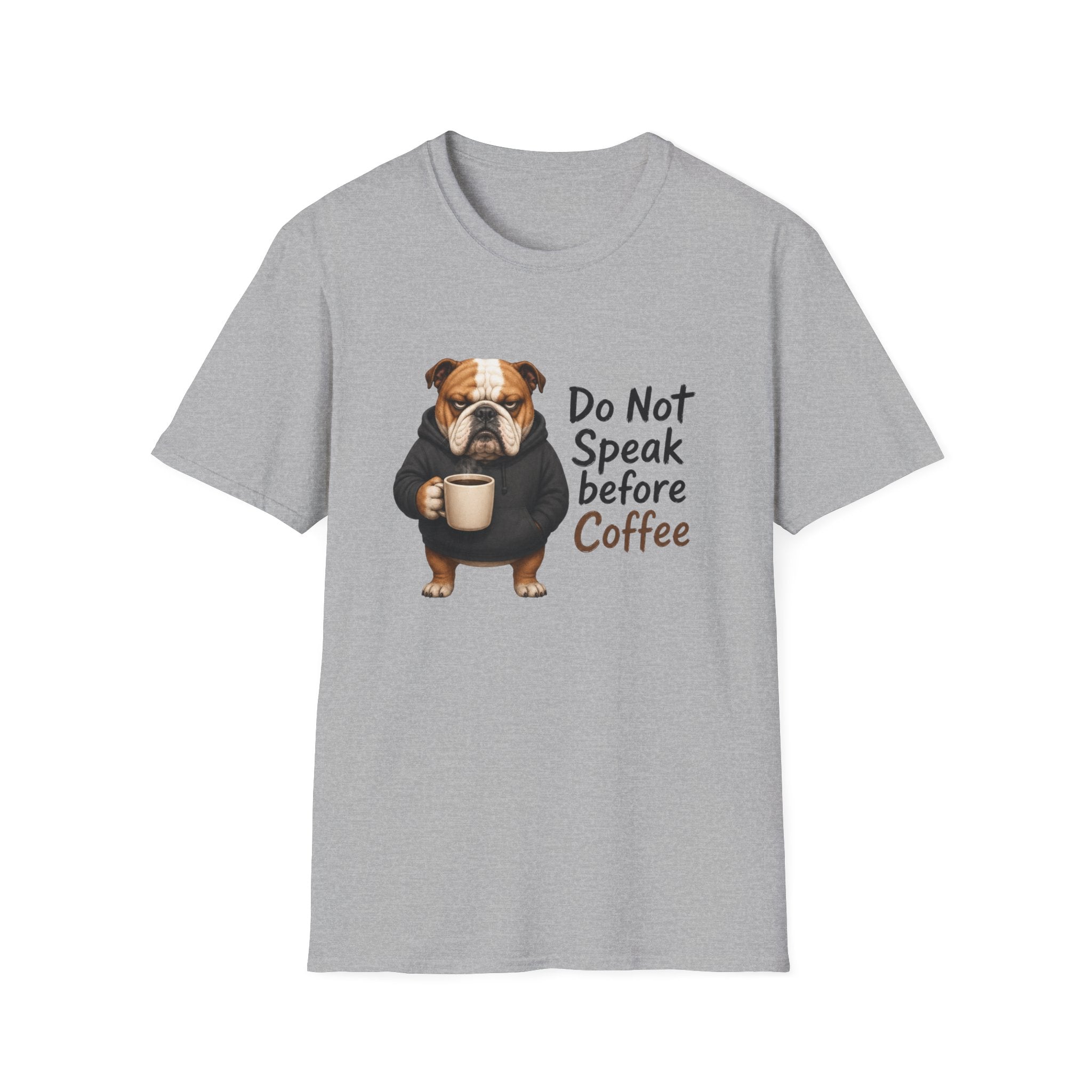 Do Not Speak Before Coffee T-Shirt