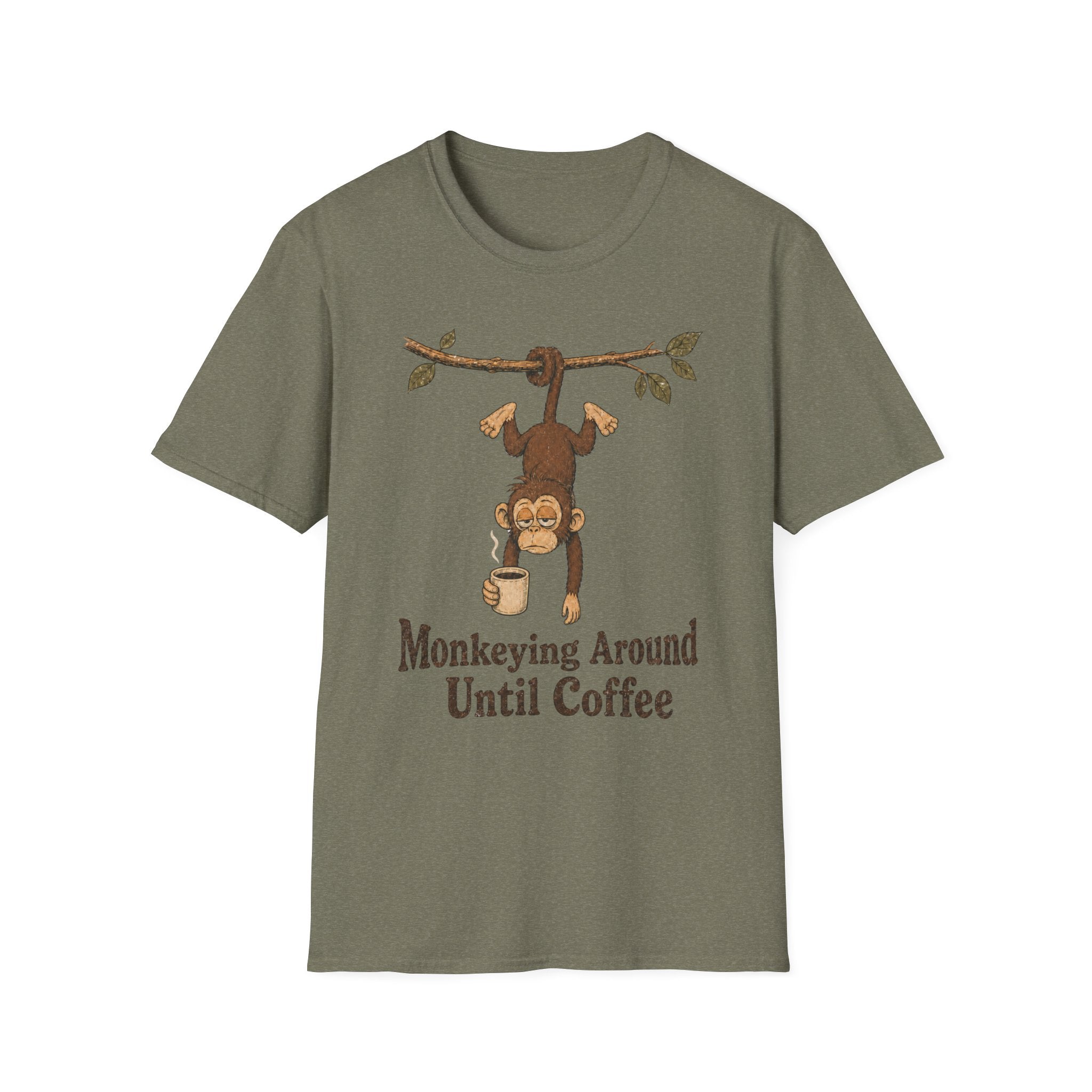Monkeying Around Coffee T-Shirt
