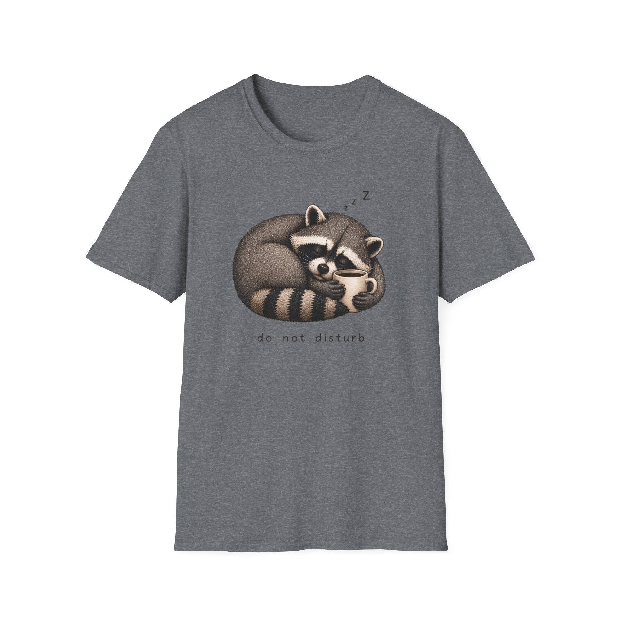 Sleeping Raccoon "Do Not Disturb" T-Shirt