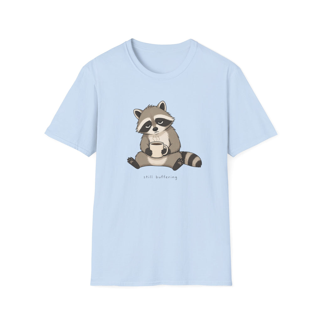 Raccoon Still Buffering T-Shirt