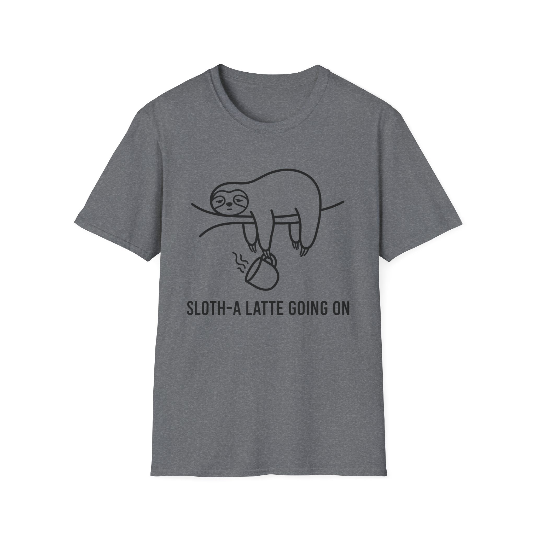 Sloth-A Latte Going On T-Shirt
