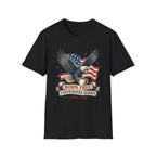 Born Free, Caffeinated Always Patriotic T‑Shirt
