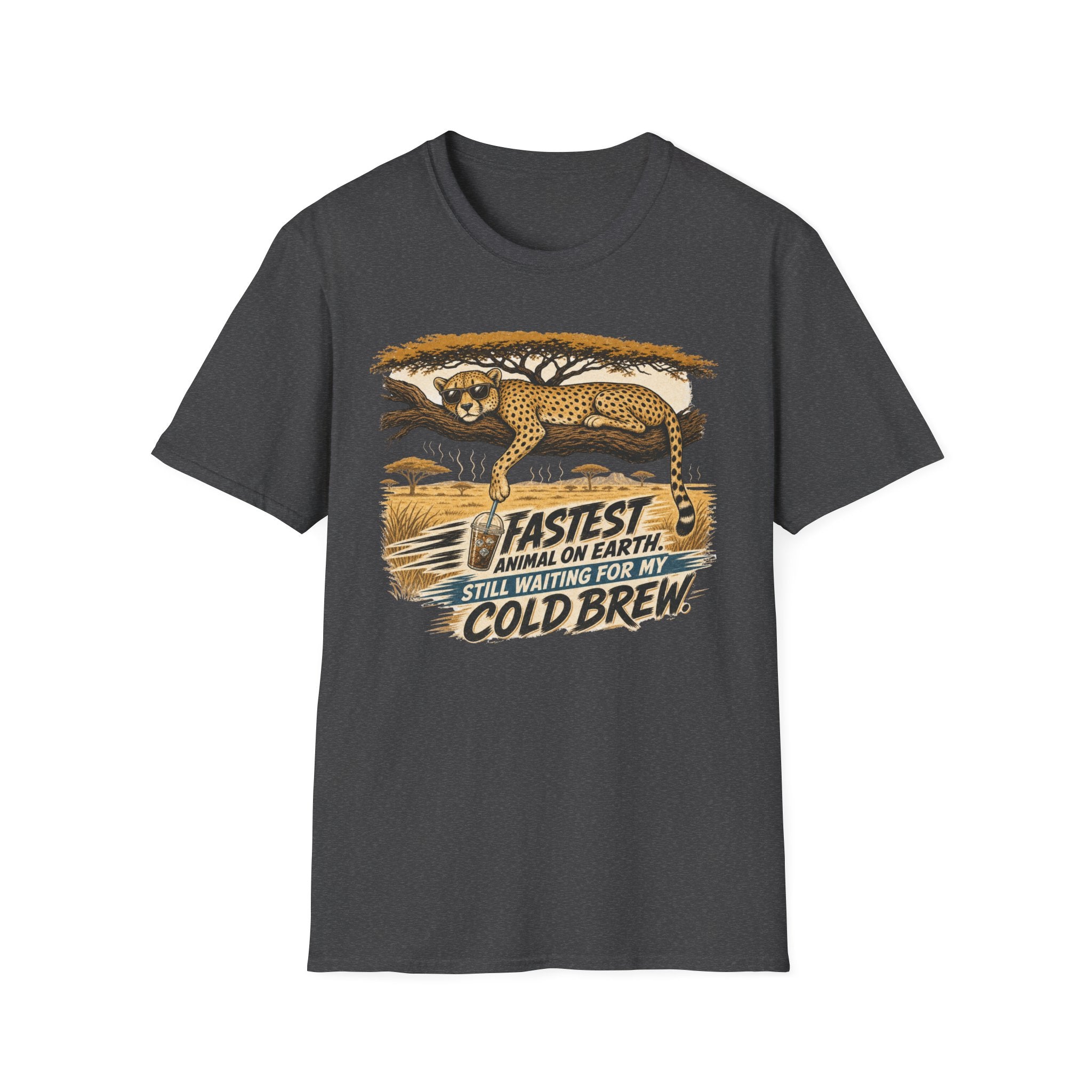 Cheetah Coffee T-shirt