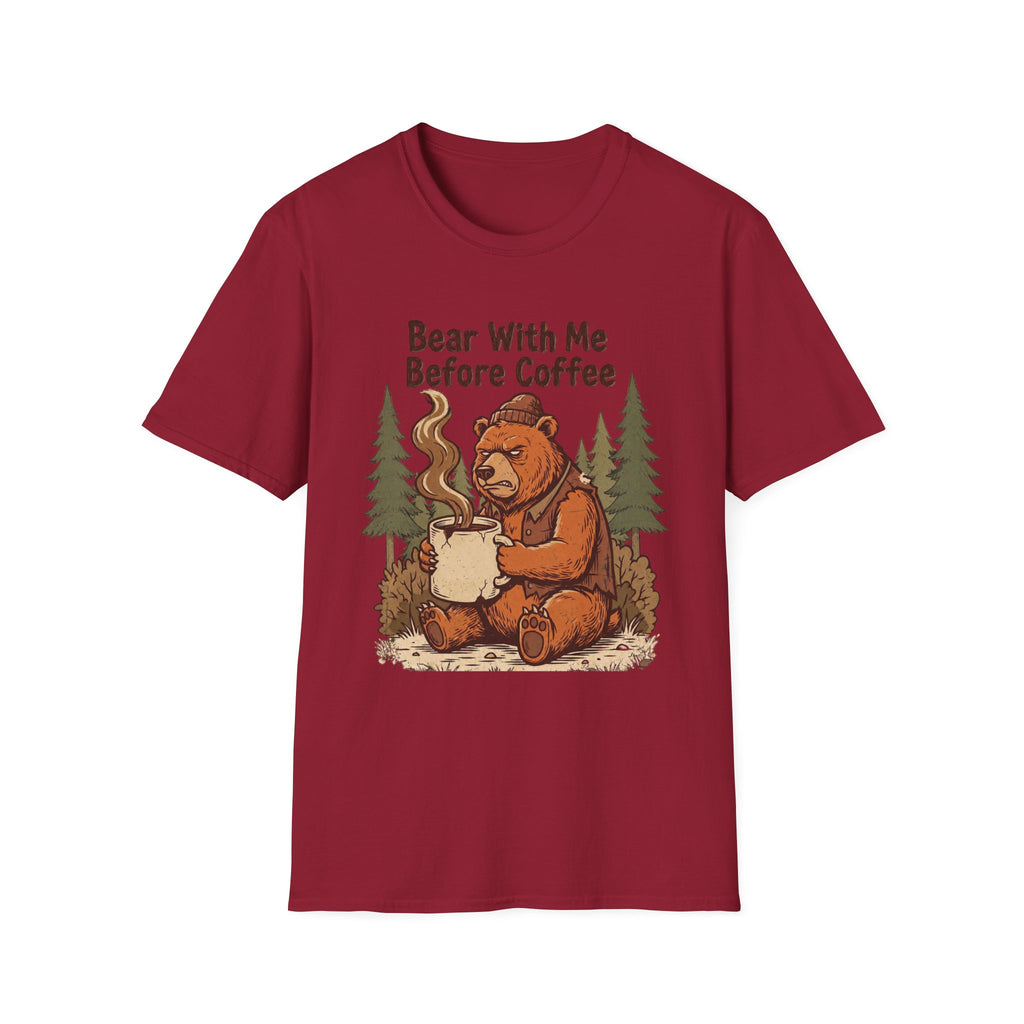 Bear With Me Before Coffee T-Shirt