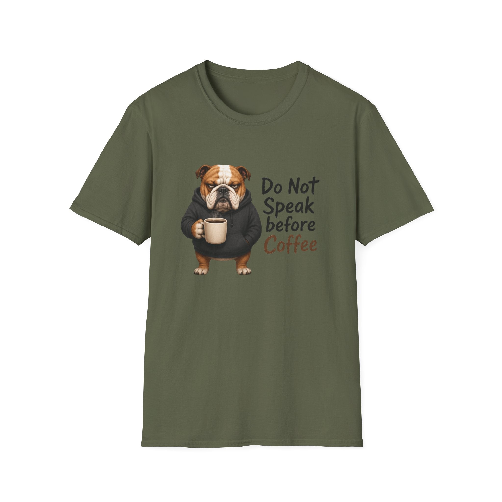 Do Not Speak Before Coffee T-Shirt
