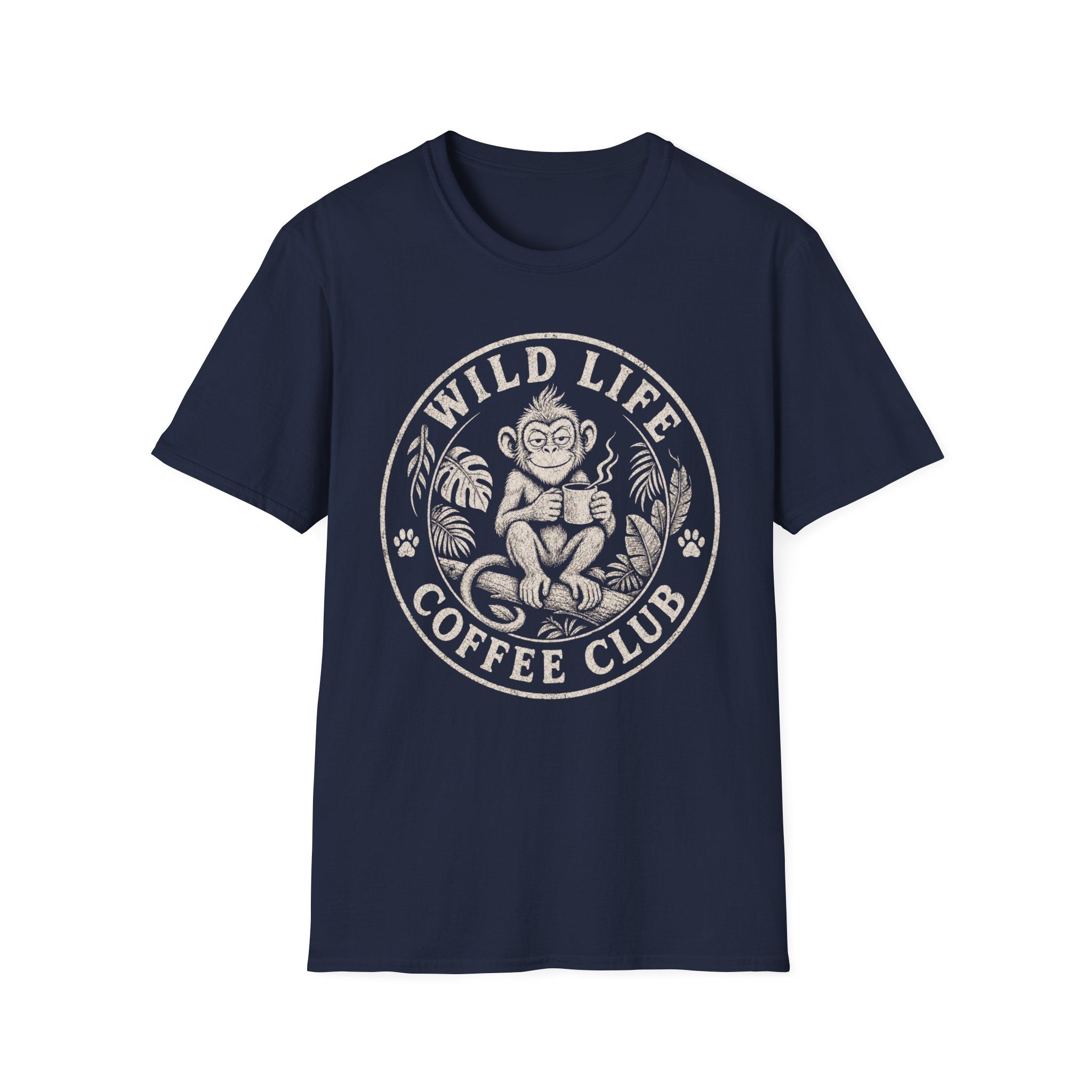 Wild Life Coffee Monkey T-Shirt
