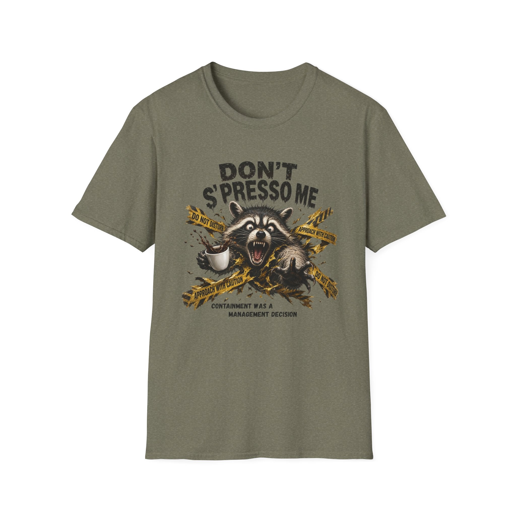 Don't S'Presso Me Raccoon T-Shirt
