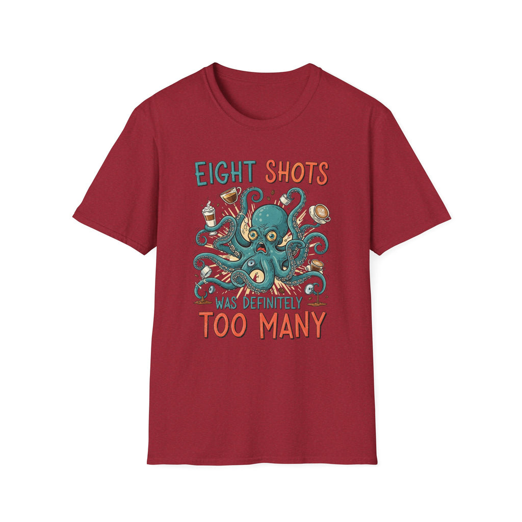 Eight Shots Octopus T-Shirt