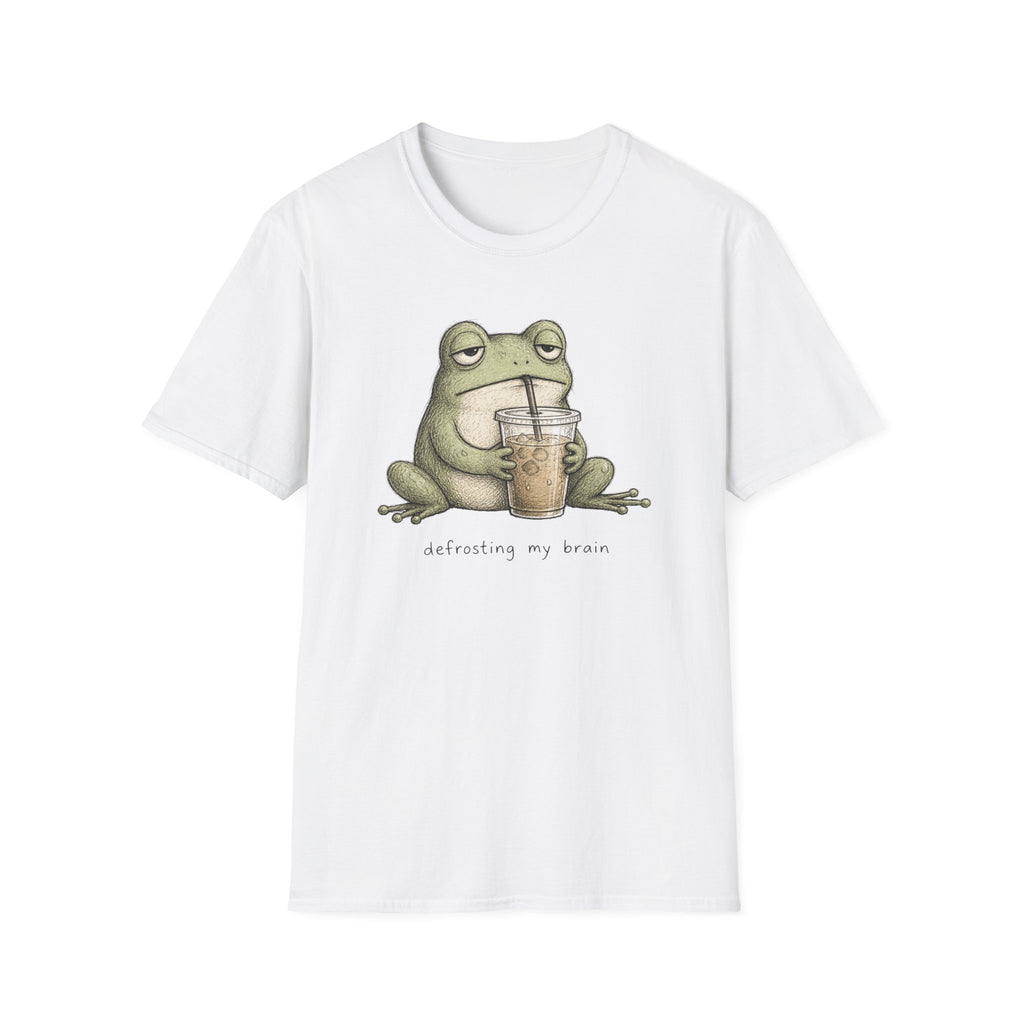 “Defrosting My Brain” Frog T-Shirt