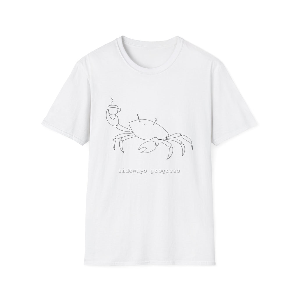 Crab Line Art T-Shirt
